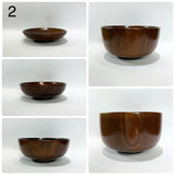 Lidded five-tiered jubako and lacquered bowls - Lacquerware bowl and dish set