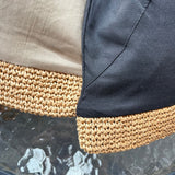 Bolso de mano triangular