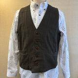 Vest, Indigo Dye, Botanical Dye