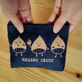 【Original】Bolso y neceser vaqueros Castaña