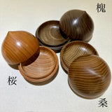 香合 宝珠形 桑