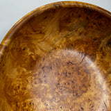 Tochi Burl Root Bowl | Diameter 29cm, Height 11cm | Akita Prefecture, Showa 30s | Lathe-turned by woodcraftsman, one of a kind
