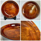 Horse Chestnut Sweet Dish | Diameter 25cm | Unique Piece with Beautiful Horse Chestnut Grain | Wood Turner's Wooden Dish | No. 20