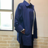 Indigo-dyed jacket