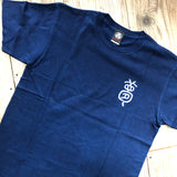 藍染めTシャツ 【夢中人】