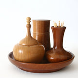 Shichimi Pepper Shaker, Barrel-shaped, Mulberry
