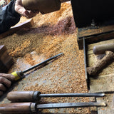 Shichimi Pepper Shaker, Barrel-shaped, Mulberry