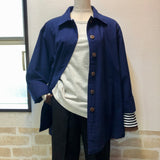 Indigo-dyed jacket