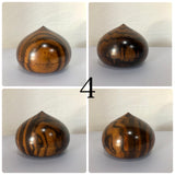 Black persimmon kogo/小物入れ Houju Jingasa Hamaguri