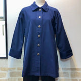 Indigo-dyed jacket
