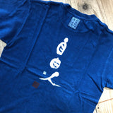 Indigo-dyed T-shirt: Jiyujin