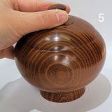 桑の木のふたもの -地球儀みたいな菓子器-