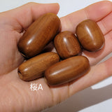 Necklace Parts, Handmade Parts: Cherry Blossom, Striped Ebony, Rosewood