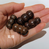 Necklace Parts, Handmade Parts: Cherry Blossom, Striped Ebony, Rosewood