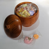 桑の木のふたもの -地球儀みたいな菓子器-