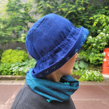 Reversible Hat with Elastic