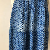 Skirt: Tiered, Ganji Shibori