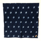 Indigo dyed bandana