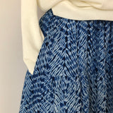 Skirt: Tiered, Ganji Shibori