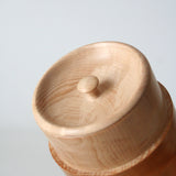 Tea caddy, horse chestnut, 06