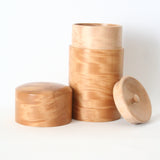 Tea caddy, horse chestnut, 06