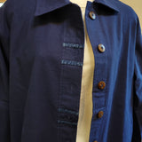 Indigo-dyed jacket