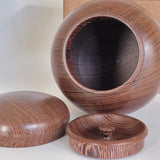 茶がめ　茶壺　　槐　鉄刀木