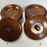Lidded five-tiered jubako and lacquered bowls - Lacquerware bowl and dish set