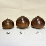 香合　宝珠形　槐