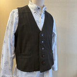 Vest, Indigo Dye, Botanical Dye