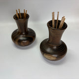 Toothpick holders: Mulberry, Pagoda Tree, Cherry