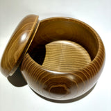Mulberry wood go stone container (goke), piece container (komabako)