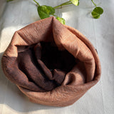 A body-friendly cotton snood.