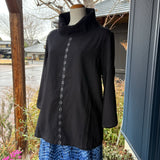 Gauze Turtleneck Pullover