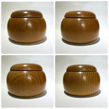 Mulberry wood go stone container (goke), piece container (komabako)