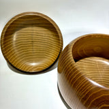 Mulberry wood go stone container (goke), piece container (komabako)