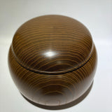 Mulberry wood go stone container (goke), piece container (komabako)