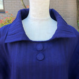 Turtle Neck Vest Button Collar