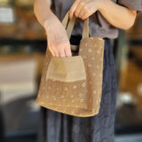 Indigo-dyed Reversible Handbag (Small)