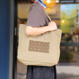 Reversible indigo-dyed tote bag (large)