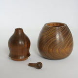 Shichimi Pepper Dispenser, Gourd Shape, Pagoda Tree