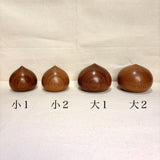 Incense container, Treasure Ball shape, Mulberry wood