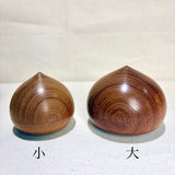Incense container, Treasure Ball shape, Mulberry wood