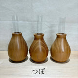 天然木の一輪挿し　花入れ　桑　各種