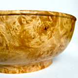 Tochi Burl Root Bowl | Diameter 29cm, Height 11cm | Akita Prefecture, Showa 30s | Lathe-turned by woodcraftsman, one of a kind