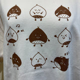 【オリジナル】新作！栗Tシャツ かおならび