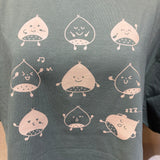 【オリジナル】新作！栗Tシャツ かおならび