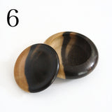 Black persimmon kogo/小物入れ Houju Jingasa Hamaguri