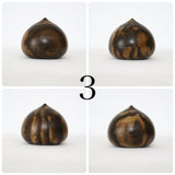Black persimmon kogo/小物入れ Houju Jingasa Hamaguri
