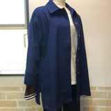 Indigo-dyed jacket